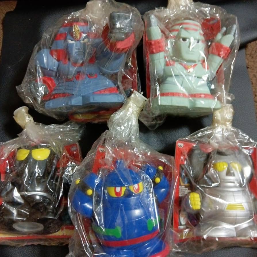 横山光輝　ロボソフビ貯金箱コレクション 全種セット 横山光輝 ロボソフビ貯金箱コレクション 全種セット - メルカリ